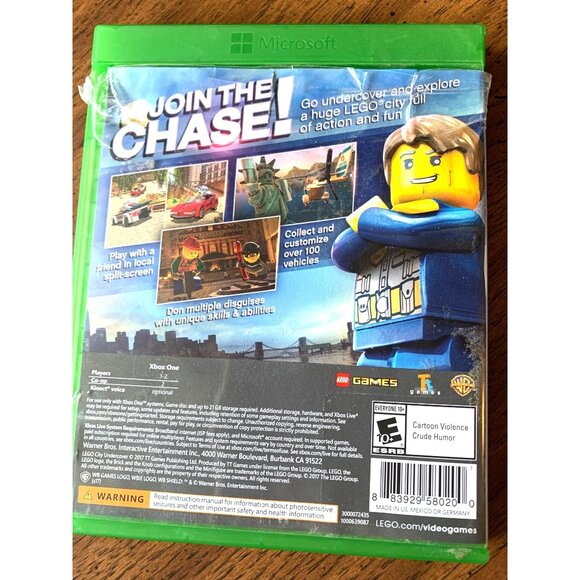 Lego City Undercover Xbox One Video Game wth case - Picture 2 of 4